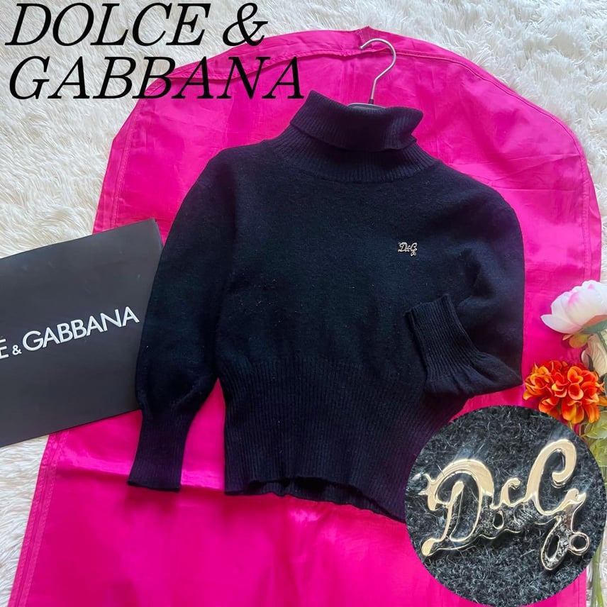 B (目立った傷や汚れなし)】【良品】DOLCE&GABBANA タートルネック B (目立った傷や汚れなし)】【良品】DOLCE&GABBANA タートルネック