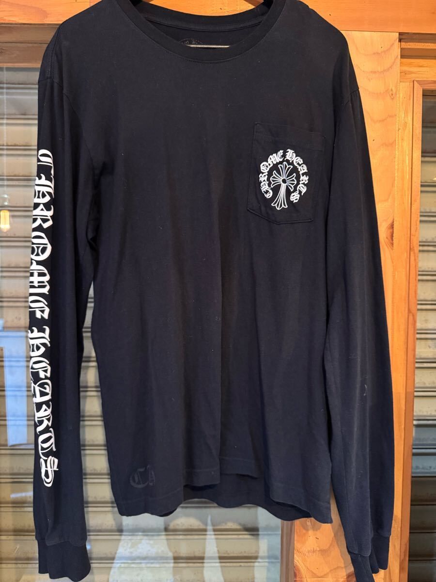 ☆クロムハーツ激レアロングTシャツ！正規店購入/サイズL