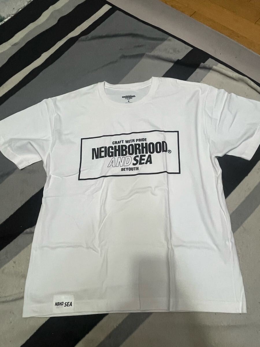 neighborhood ×wind and sea tシャツWHITE Sサイズ　ネイバーフッド　ウィンダンシー
