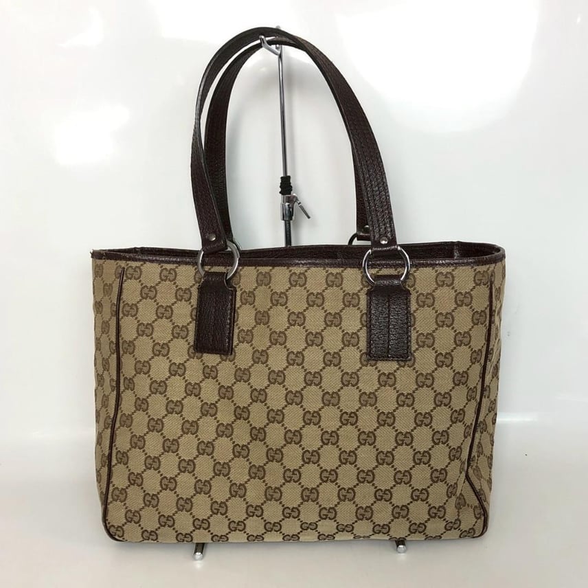 C (やや傷や汚れあり)】GUCCI グッチ GGキャンバス ハンドバッグ C (やや傷や汚れあり)】GUCCI グッチ GGキャンバス ハンドバッグ