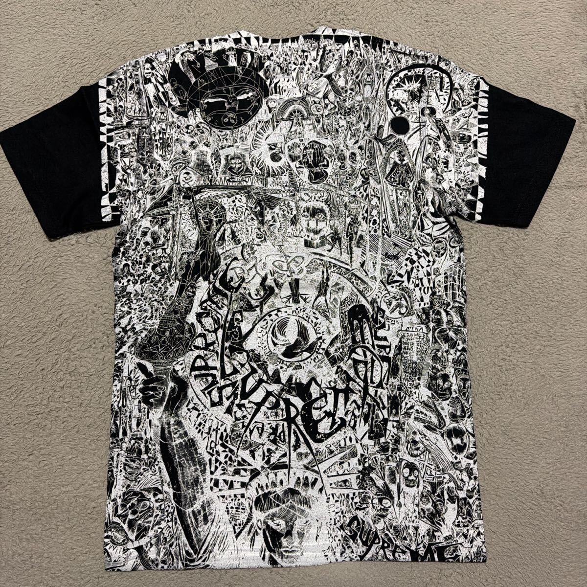 Supreme KAWS Chalk Logo Tee 
