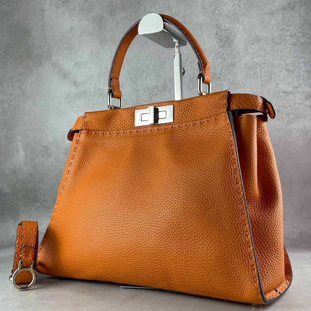 B (目立った傷や汚れなし)】FENDI フェンディ 2WAY ゴートゥー