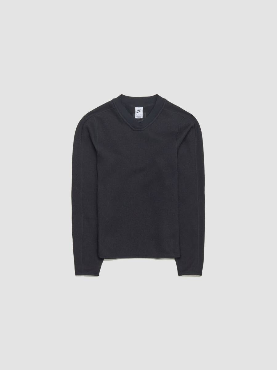 新品 正規 Nike x Stussy Thermal Pullover Black [Lサイズ] /ナイキ/ステューシー/サーマルプルオーバー/ロゴ/長袖/Tシャツ/ブラック