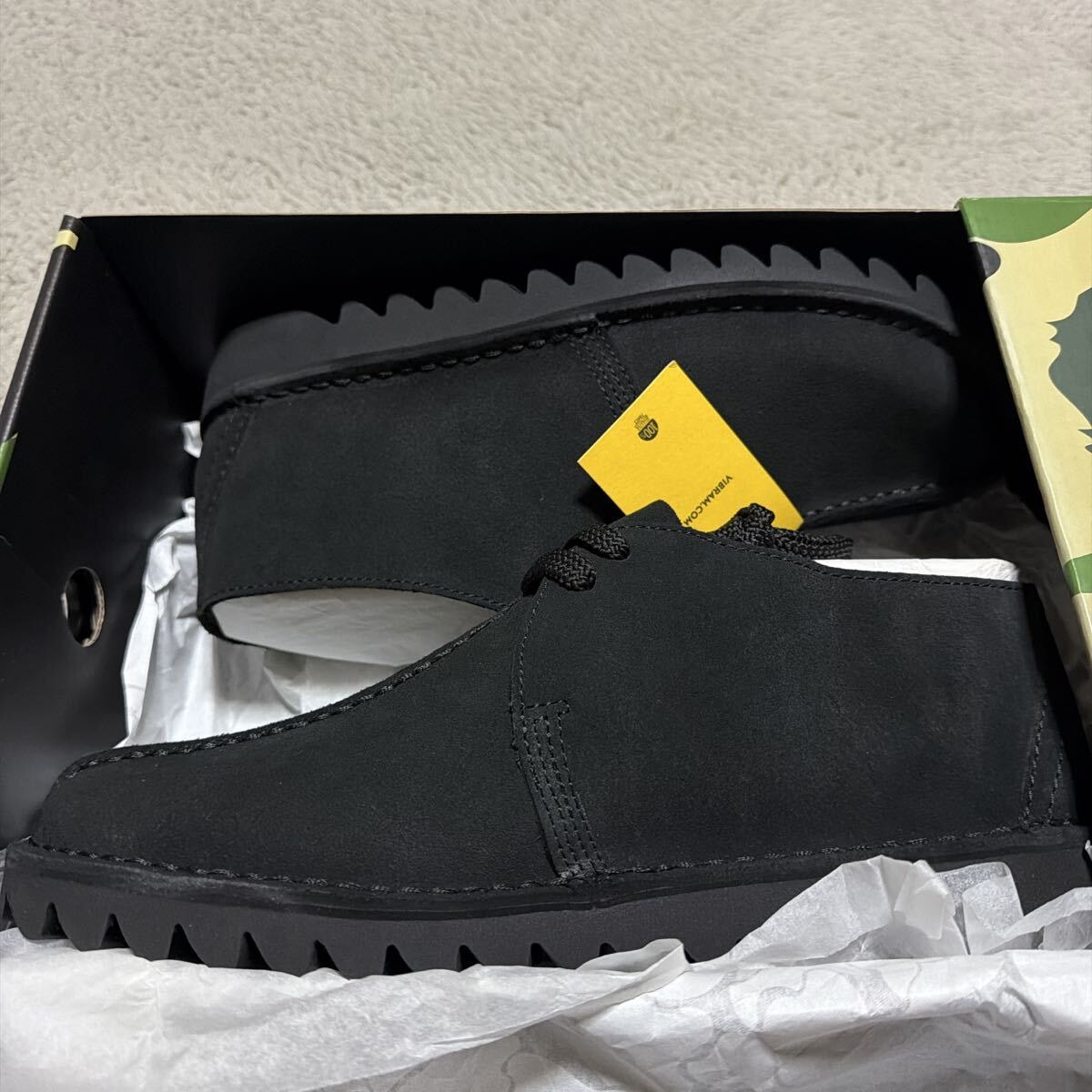 A+ (新品・未使用(ワケあり))】A BATHING APE CENTER SEAM SHOES 28cm