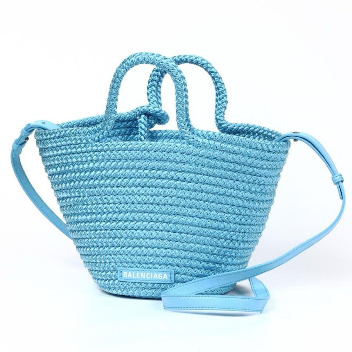 BALENCIAGA 695612 21098 4890 スモール バッグ 2WAY ハンドバッグ ショルダーバッグ かごバッグ