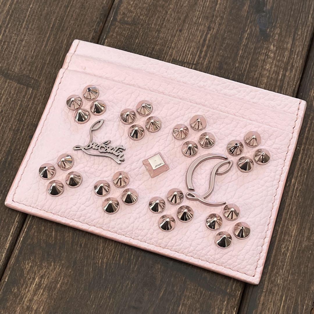 【美品】クリスチャンルブタン カードケース Kios キオス