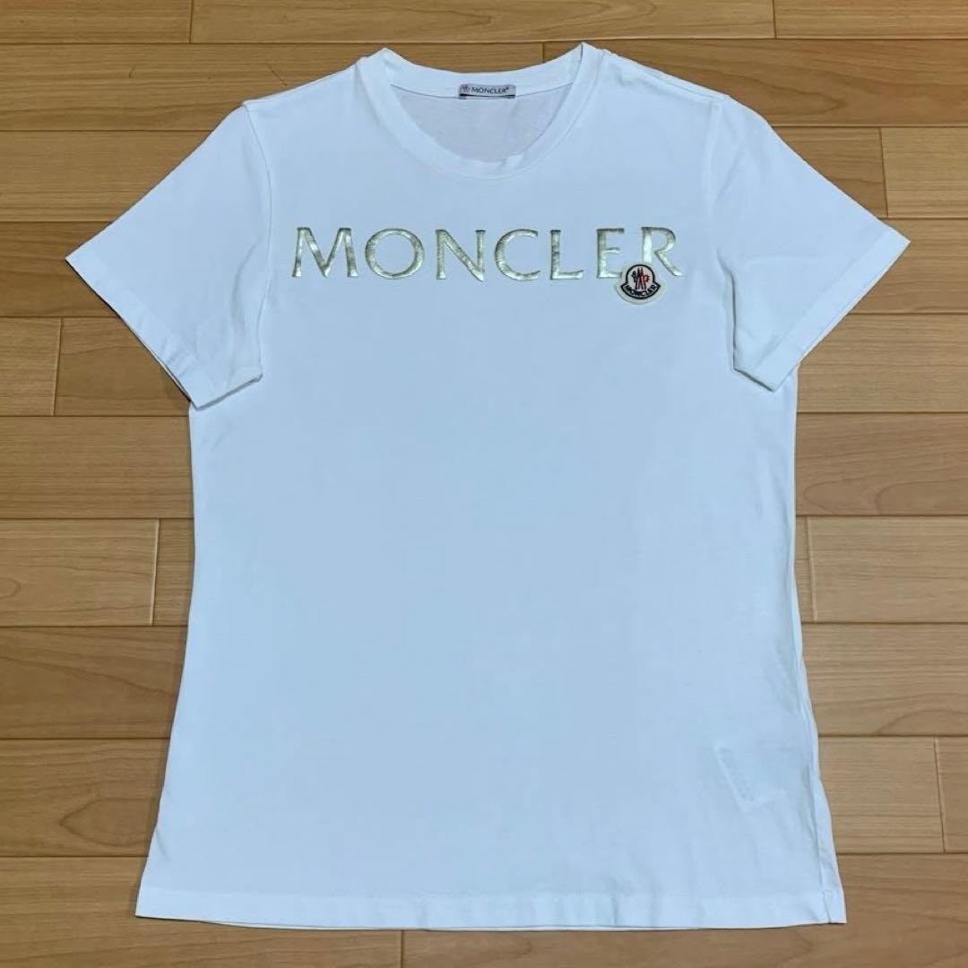 B (目立った傷や汚れなし)】超美品☆ MONCLER ゴールドロゴ