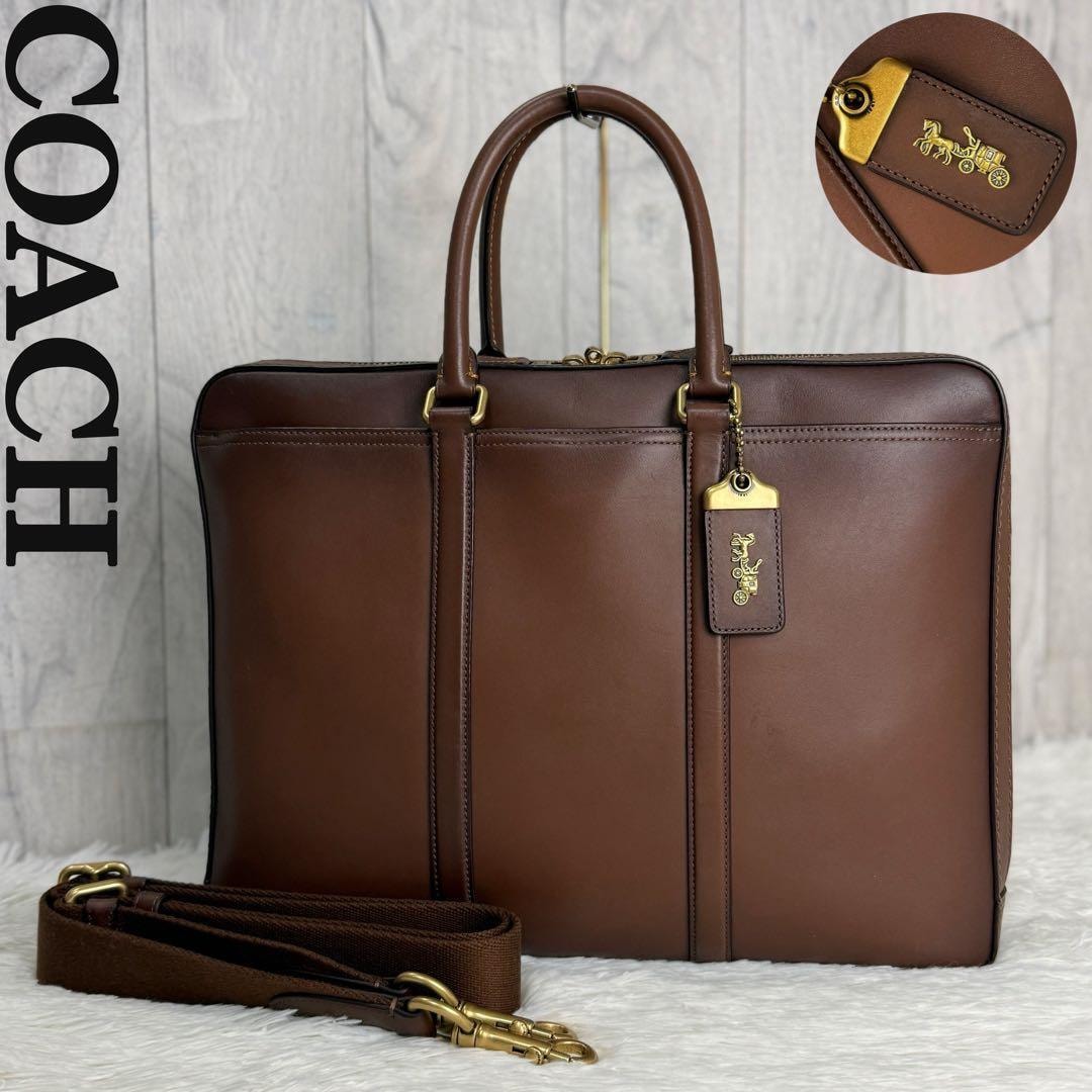 B (目立った傷や汚れなし)】COACH オールドコーチ ショルダーバッグ