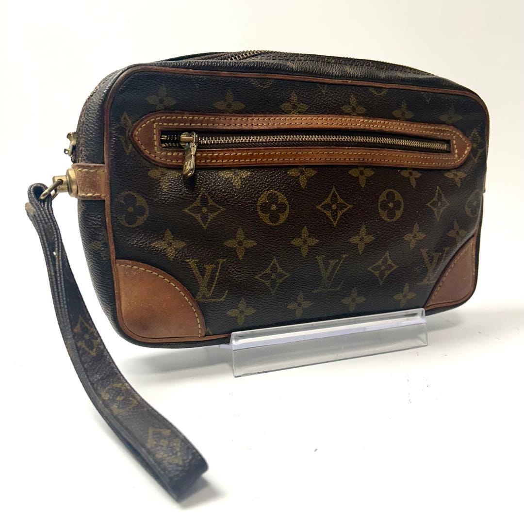 ルイヴィトン マルリー ドラゴンヌ モノグラム セカンドバッグ クラッチバッグ