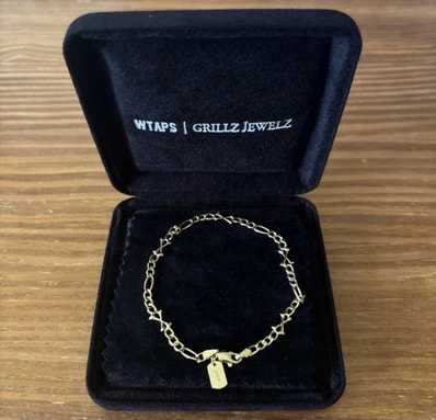 WTAPS Vinny 02 / Bracelet / Gold. K10 / Grillz Jewelz WTAPS Vinny 02 / Bracelet / Gold. K10 / Grillz Jewelz