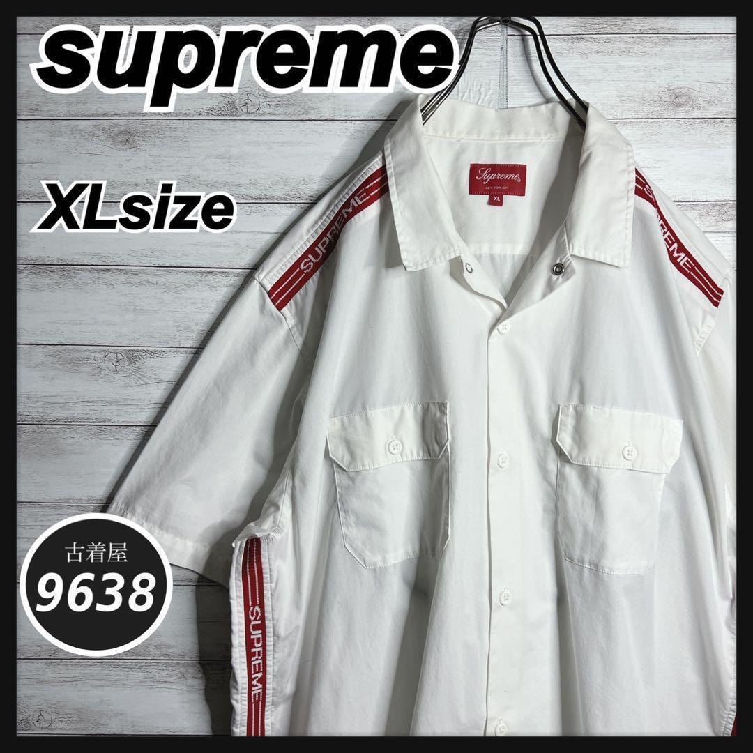 C (やや傷や汚れあり)】【入手困難!!】シュプリーム 開襟シャツ