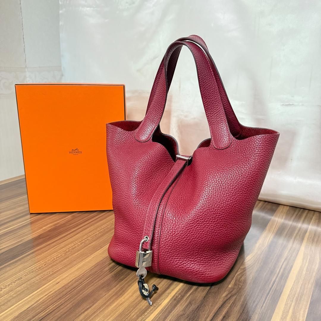★美品 A刻印★HERMES エルメス バッグ ピコタンロックMM