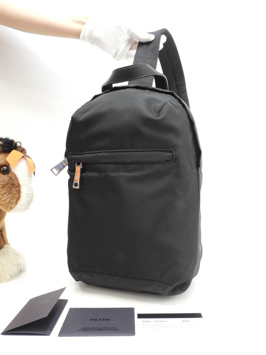 C (やや傷や汚れあり)】PRADA プラダ サフィアーノ ラクス 2Way