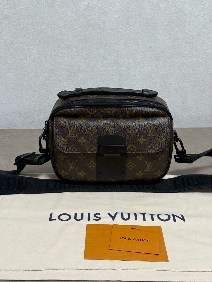 極美ルイヴィトン マカサー Sロック メッセンジャー M45806