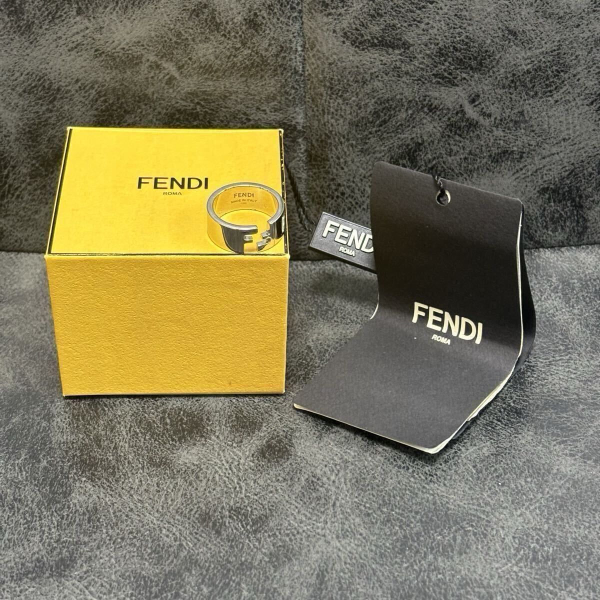 FENDI フェンディ FFモチーフ リング シルバー Sサイズ 指輪