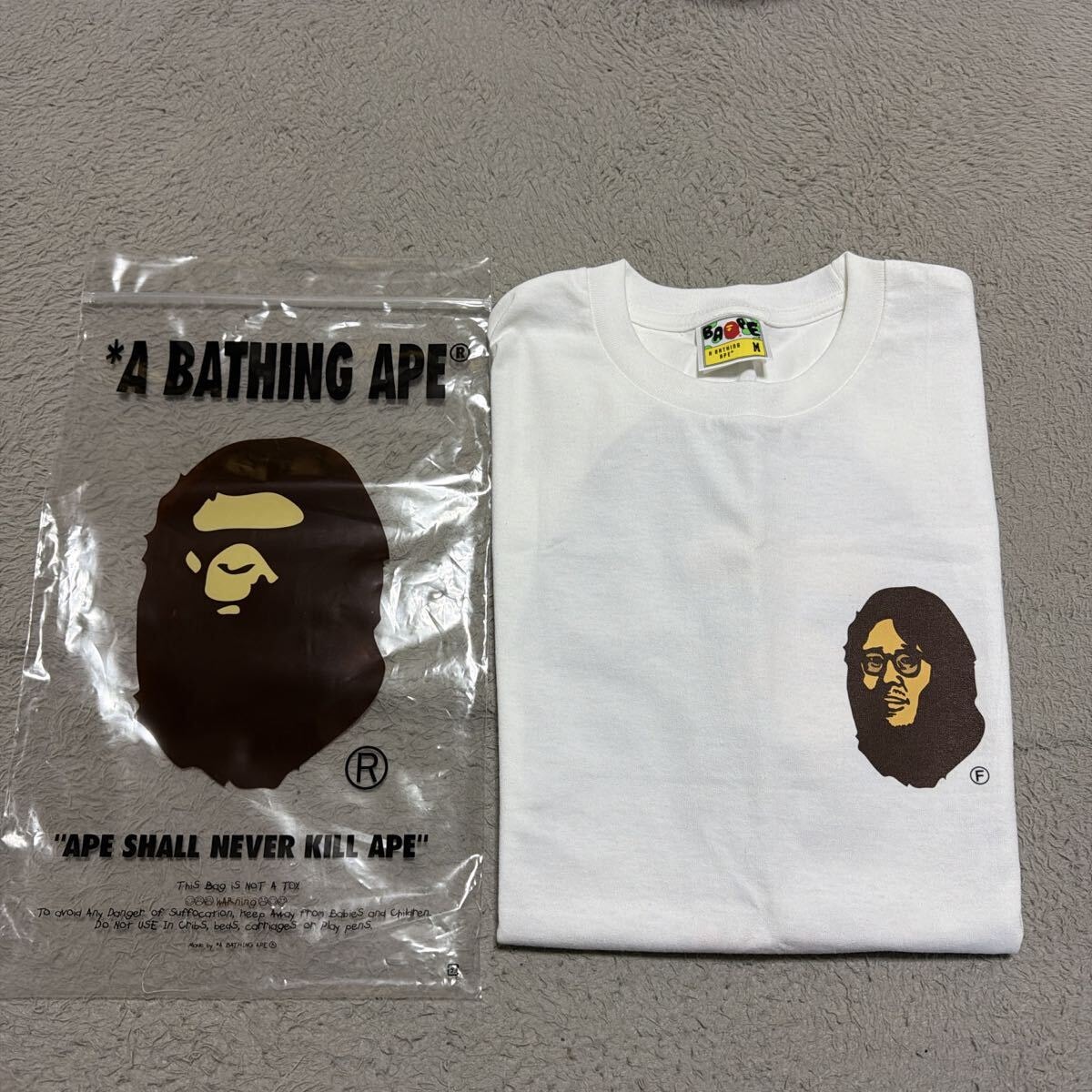 正規品】A BATHING APE ジェネラル ALL WhiteTシャツ L 【公式通販】
