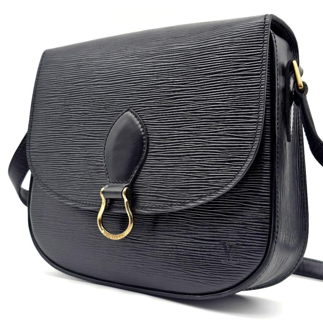 ルイヴィトン　サンクルー　エピ　ノワール　ショルダーバッグ　ノワール　黒　ブラック　321