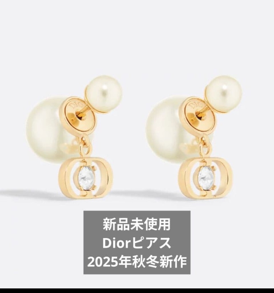 2025 秋冬 新作 新品未使用 Dior Tribales ピアス ゴールド