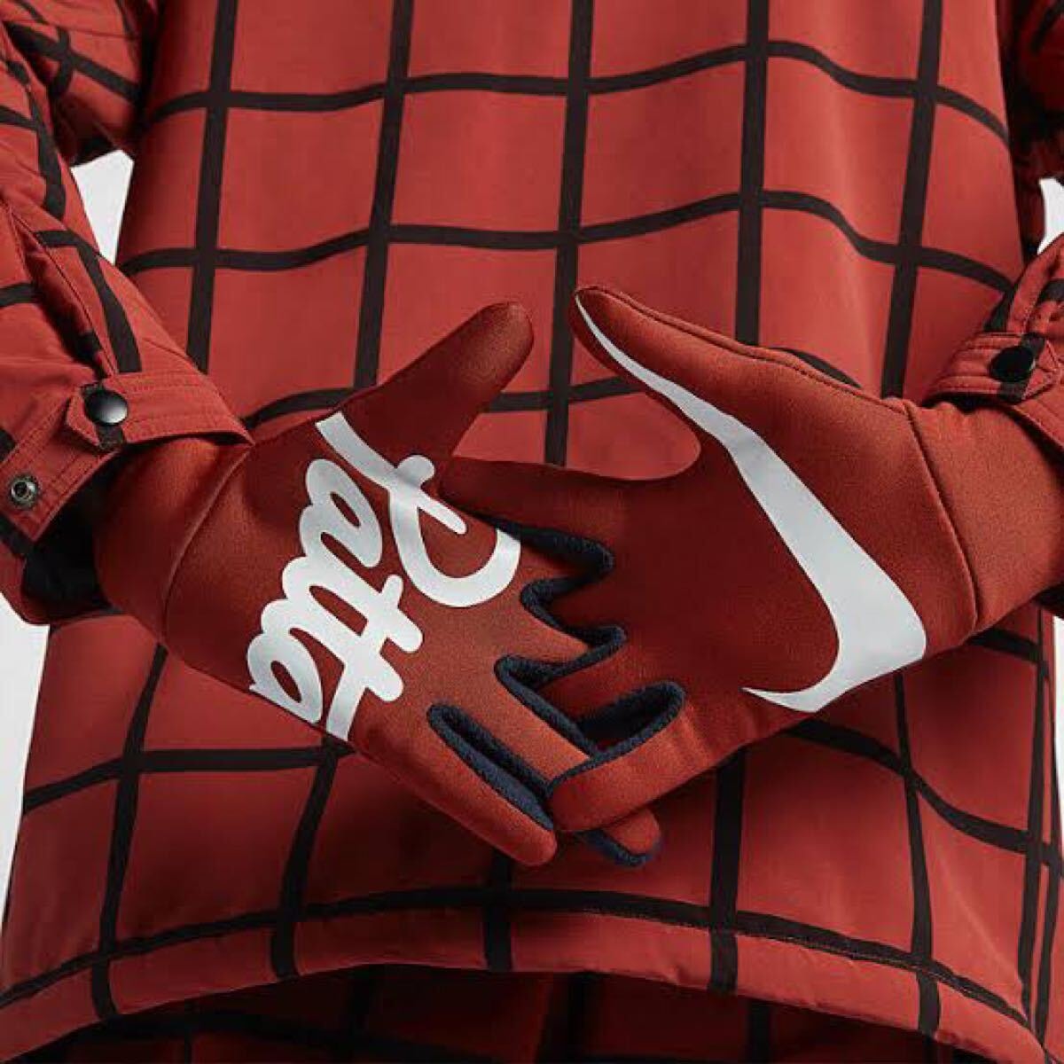 目立った傷や汚れなし】NIKE PATTA Running Gloves L/XL GLOVE ナイキ