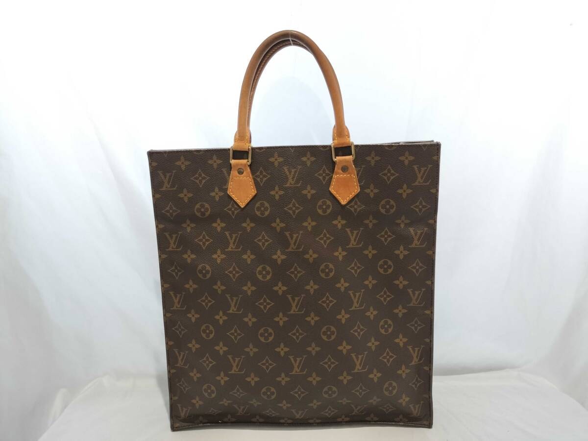 目立った傷や汚れなし】LOUIS VUITTON モノグラム サックプラ