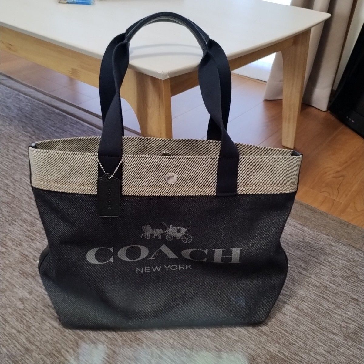 COACH トートバッグ デニム