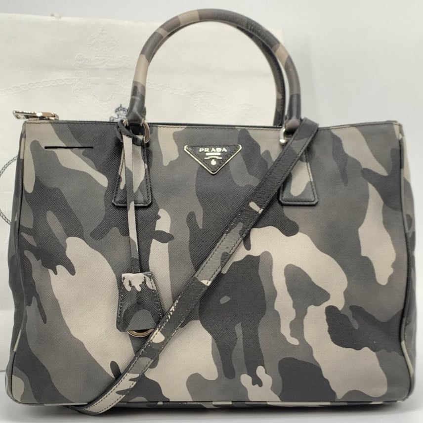 B (目立った傷や汚れなし)】美品 PRADA プラダ ガレリア 2way B (目立った傷や汚れなし)】美品 PRADA プラダ ガレリア 2way