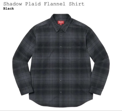 Supreme Shadow Plaid Flannel Shirt Supreme Shadow Plaid Flannel Shirt