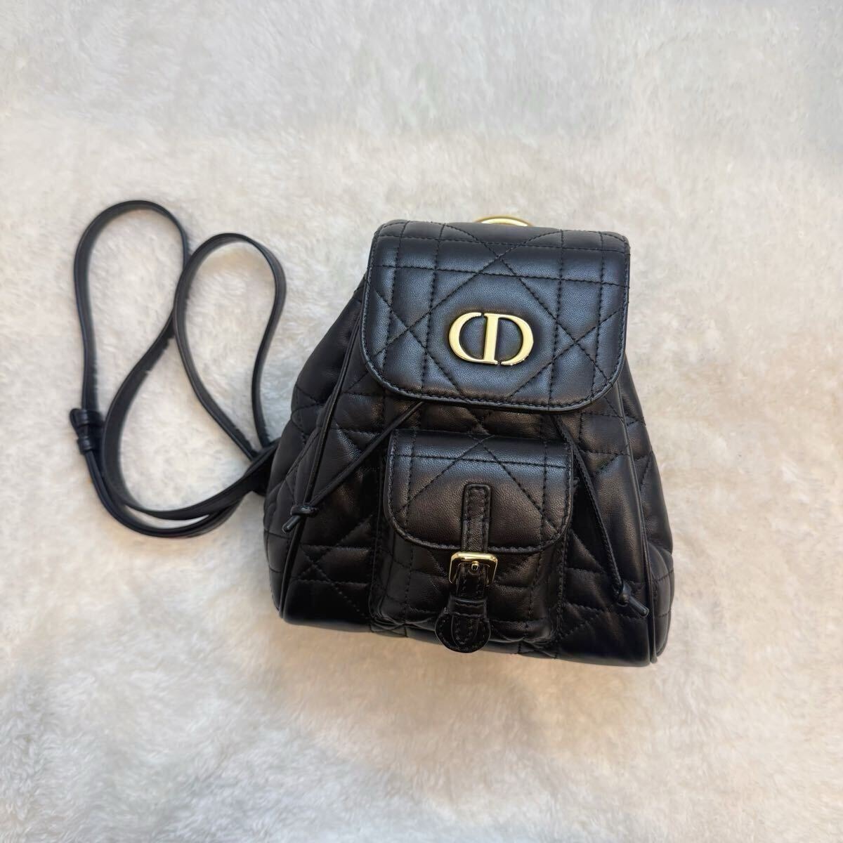 Christian Dior(クリスチャン・ディオール）オブリーク　ラビット　ミニローラー　ショルダーバッグ　グレー Christian Dior クリスチャンディオール ミニローラーメッセンジャー