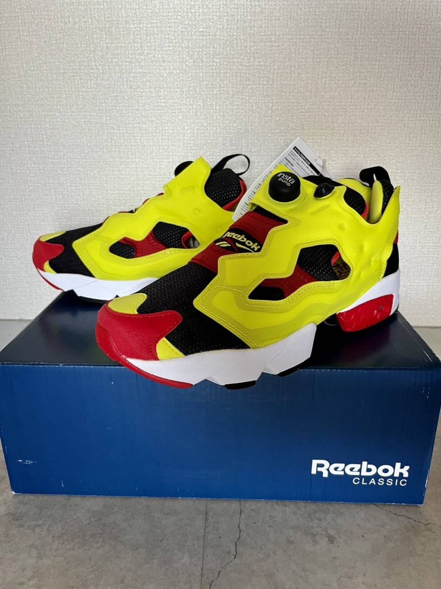 28cm US10 25周年モデル Reebok INSTAPUMP FURY OG CITRON 未使用品 リーボック インスタポンプ フューリー シトロン V47514 国内正規品