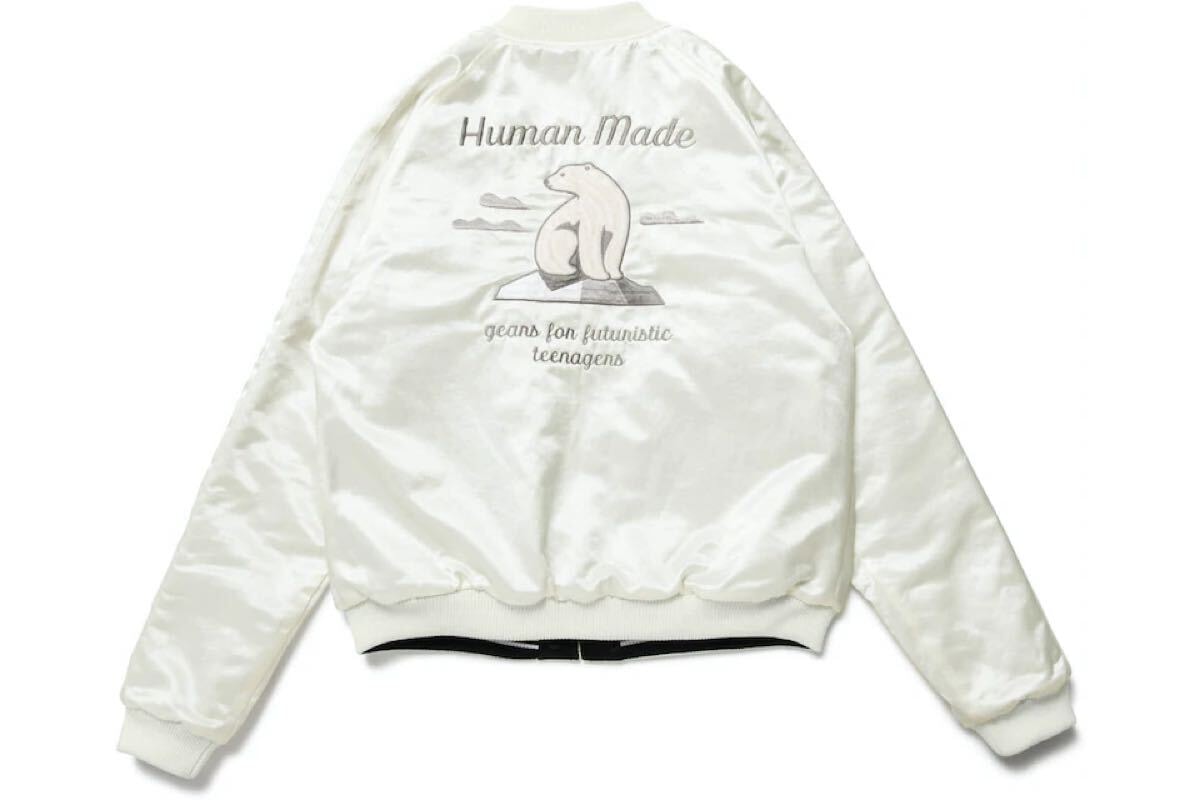 25ss　未使用　HUMAN MADE REVERSIBLE BLOUSON 白 23ca50d13c9dffec435cb65a271407