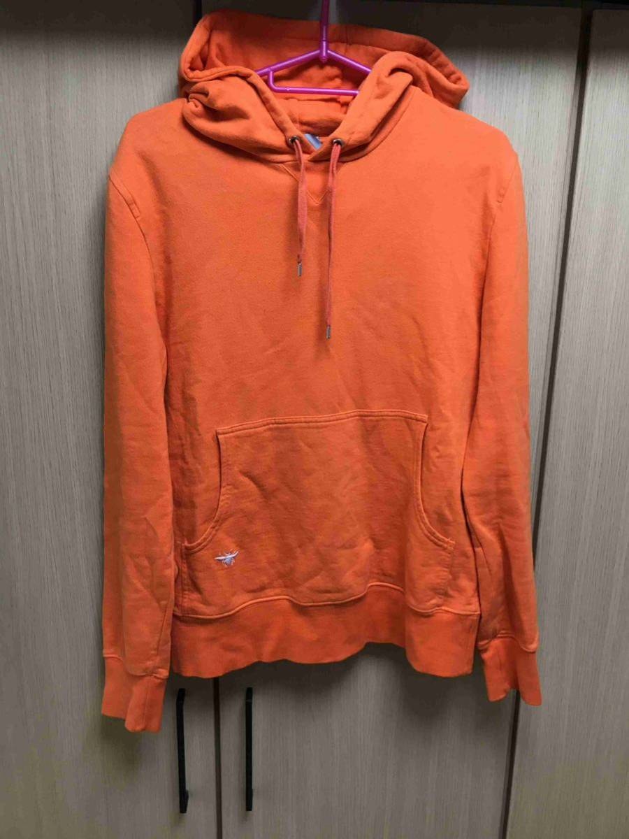 正規 Dior Homme ディオールオム ディオール KRIS VAN ASSCHE クリスヴァンアッシュ期 コットン パーカー 橙 オレンジ XXS 9E3362760009