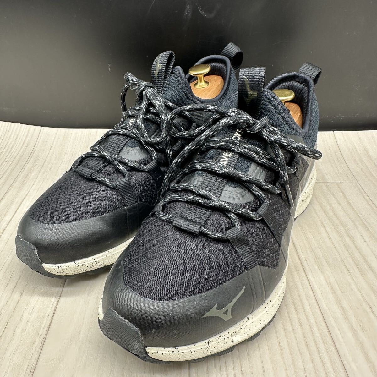 【美品】MIZUNO ミズノ ウエーブエボーク GTX スニーカー ゴアテックス