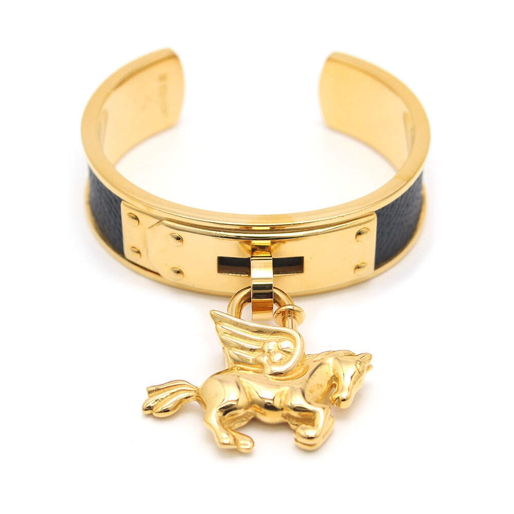 WACKO MARIA x WOLF'S HEAD Studs Leather Wrist Band 