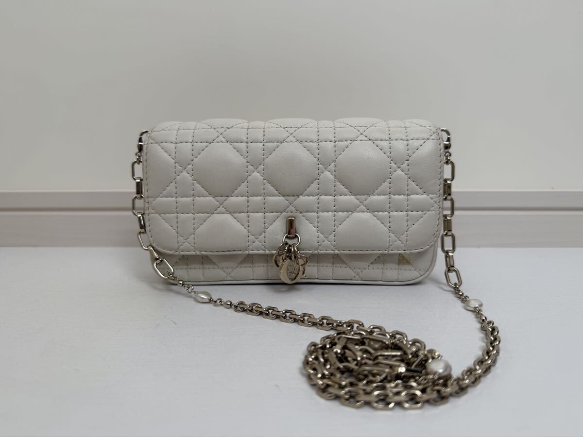 C (やや傷や汚れあり)】ディオール My Dior - Dior Talk フォンバッグ