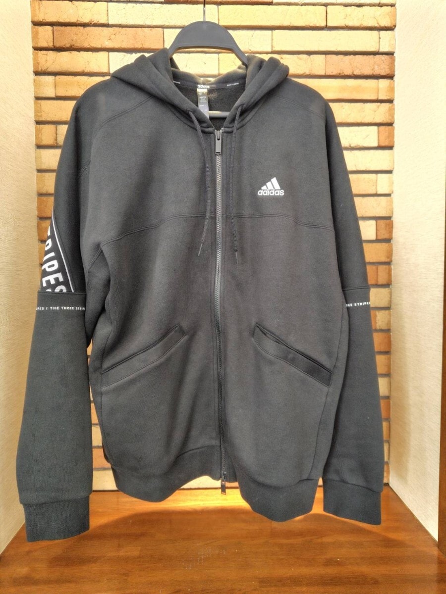 adidas x Willy Chavarria Full Zip Logo Hoodie 