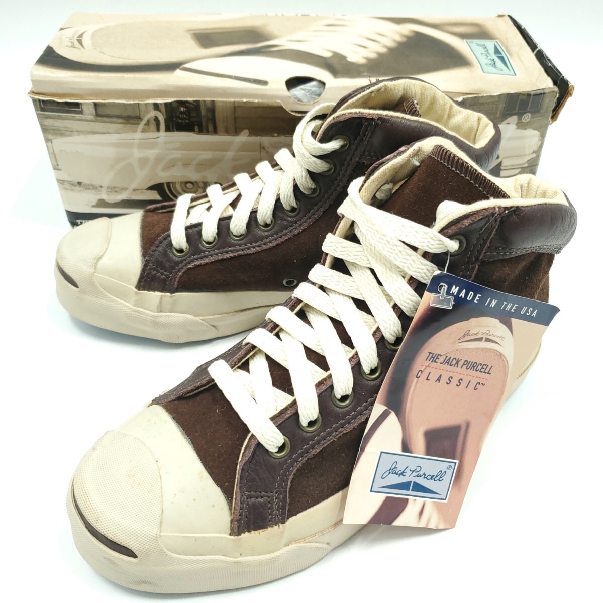 新品・未使用(ワケあり)】USA製90sデッドストック◇CONVERSE