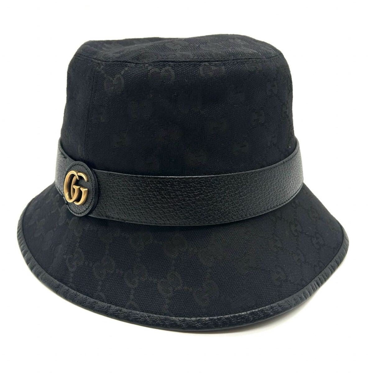 B (目立った傷や汚れなし)】GUCCI グッチ GG キャンバス ブラック