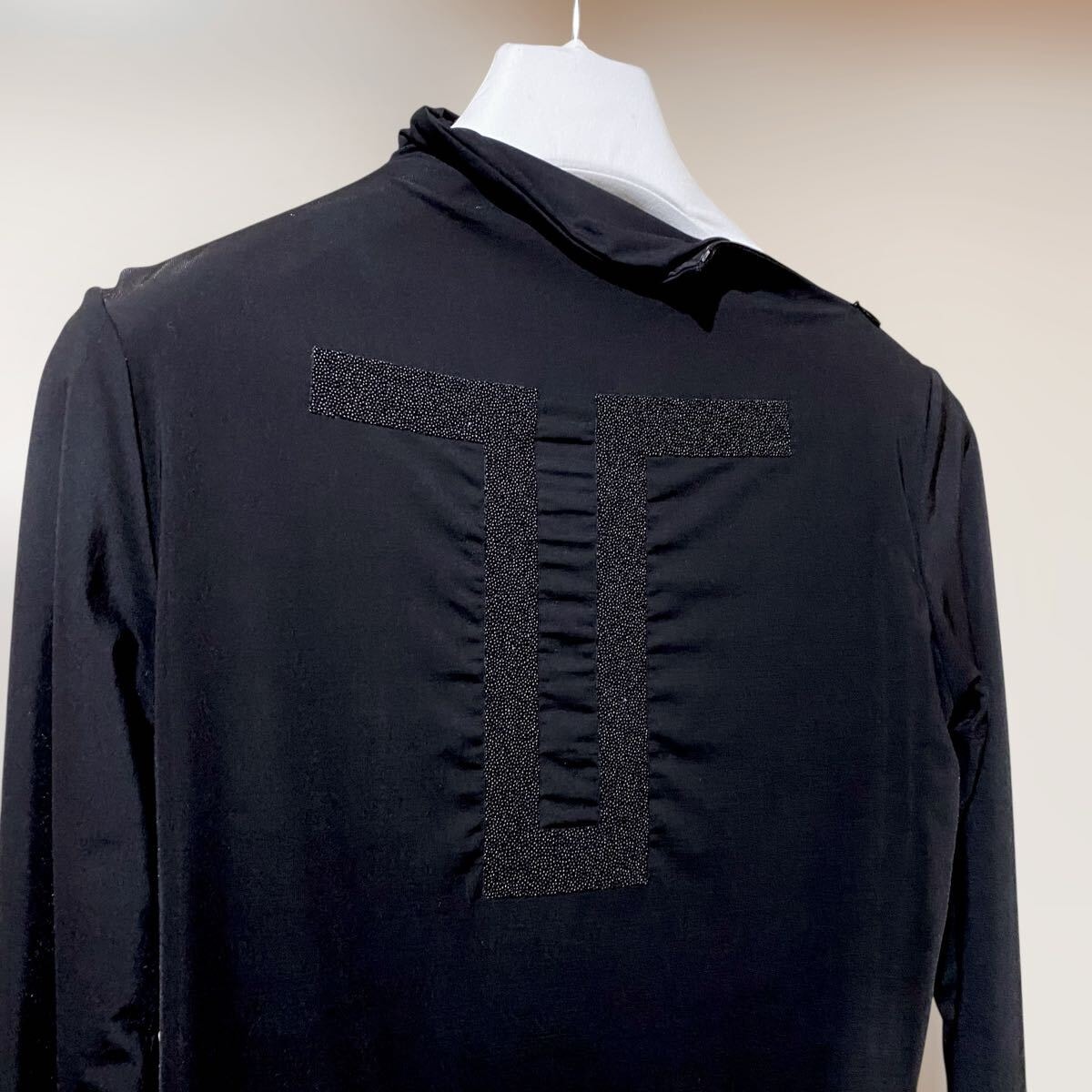 Optstuff Drawstring Border Long Sleeve T-Shirt 