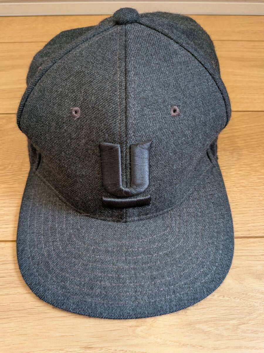 中古 UNDERCOVER BB CAP BLACK N6H06-3 [サイズ:FREE] /アンダーカバー/undercoverism/ベースボール キャップ/Uロゴ/刺繍/14AW