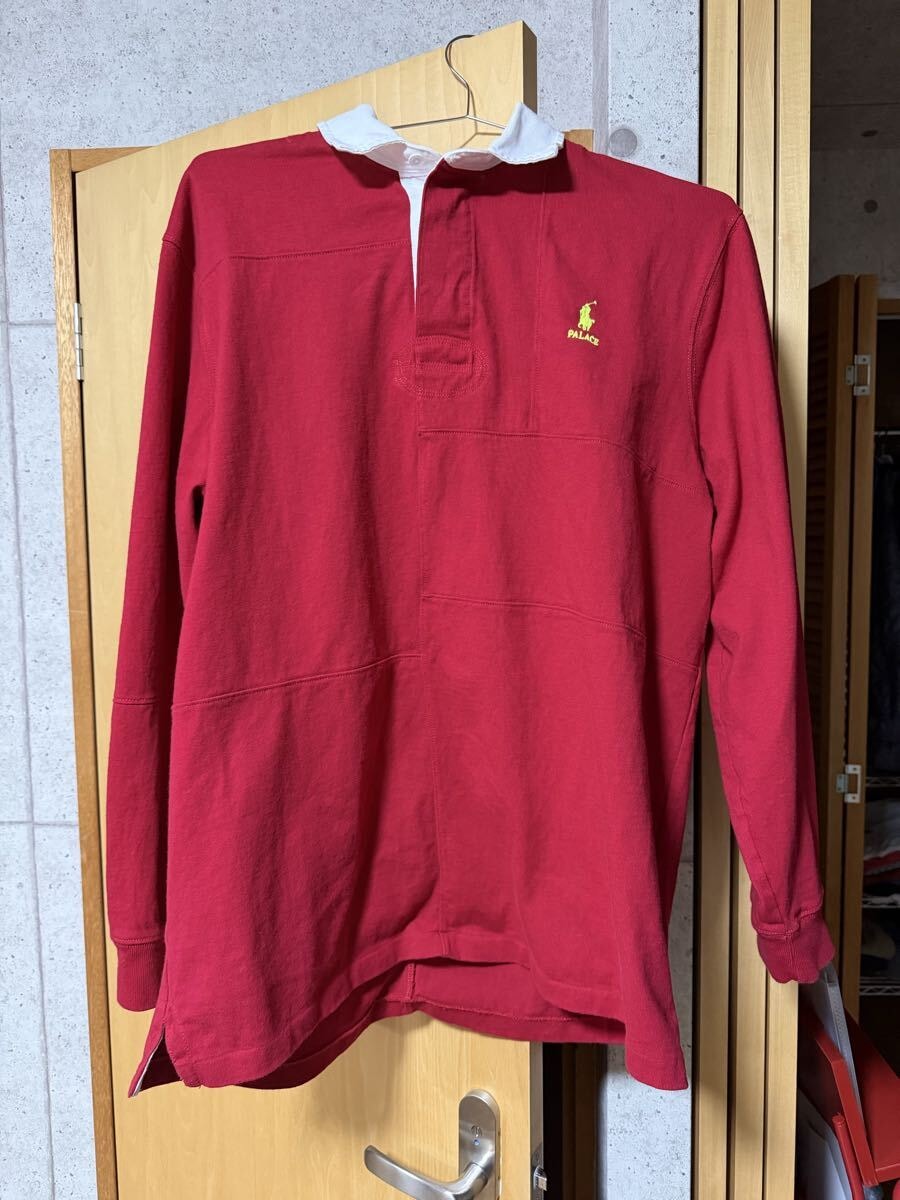 A (未使用に近い)】palace polo ralph lauren rugby shirts 長袖