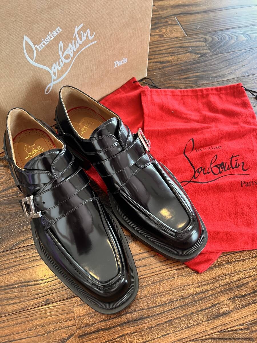 Christian Louboutin ルブタン　ブラックローファー　45
