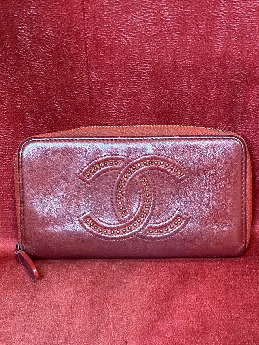 シャネル　長財布 