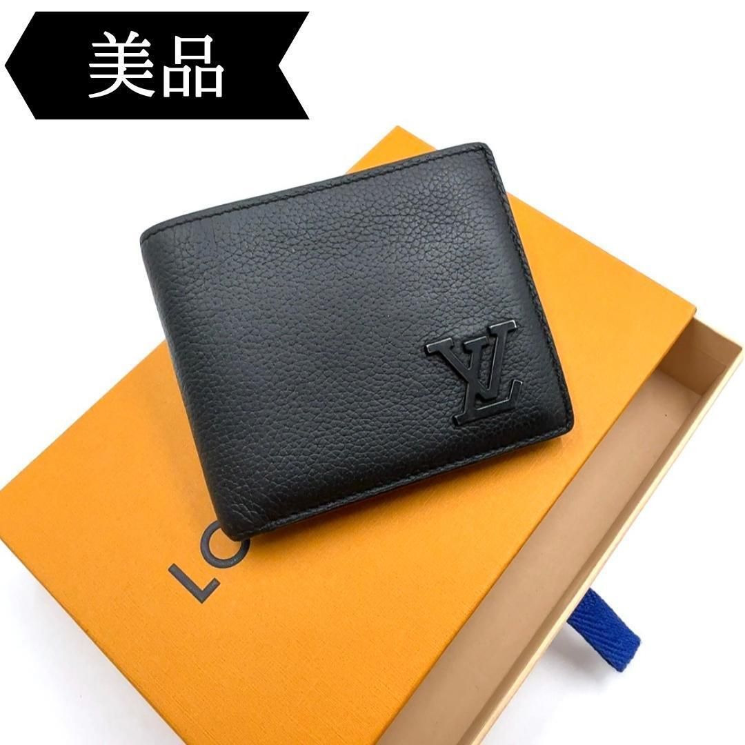 ◇ルイヴィトン◇アエログラム/ポルトフォイユ/マルコ/二つ折り財布/M81742