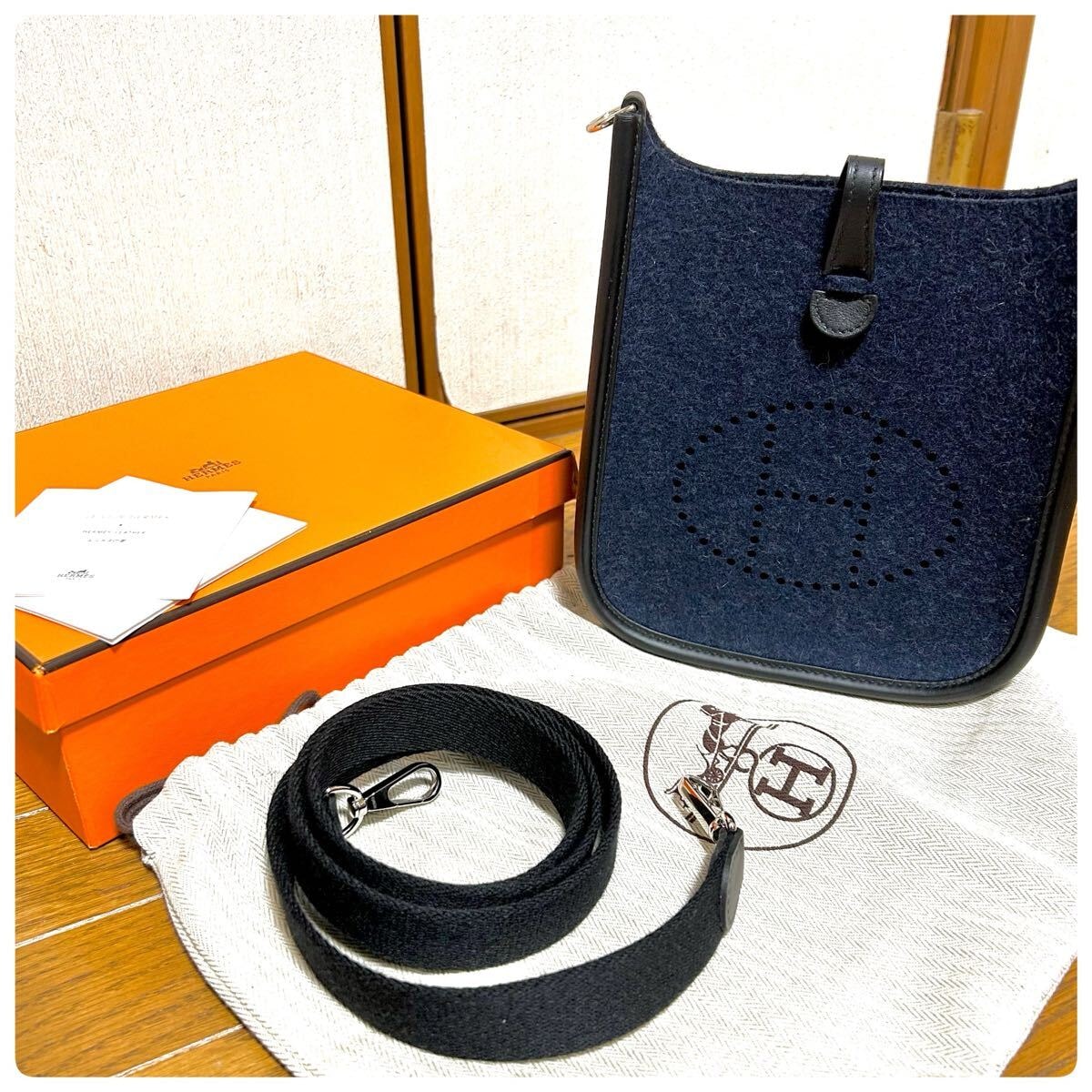 【新品未使用】HERMES エルメス エブリンTPM D刻印