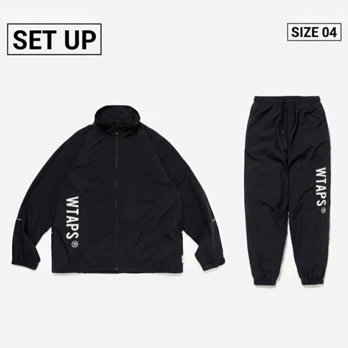 新品・未使用(ワケあり)】【BLACK／04 (XL)】WTAPS セットアップ