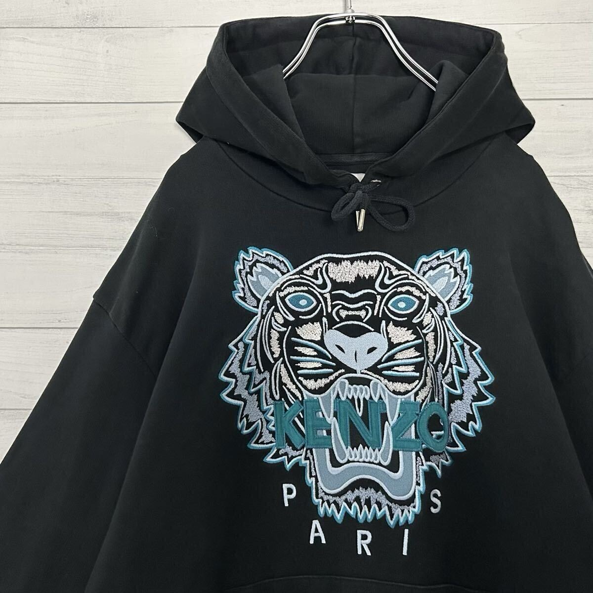 目立った傷や汚れなし】極美品 XL KENZO ケンゾー タイガー刺繍