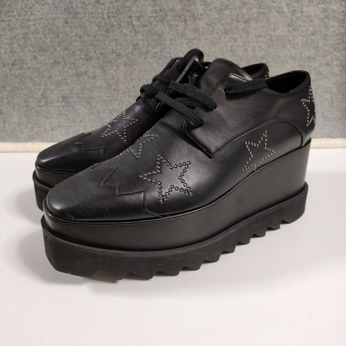 ステラマッカートニー 厚底 エリス シューズ ブラック 黒 プラットフォーム STELLA