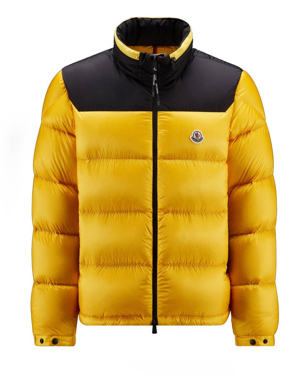 新品未使用 MONCLER PEUPLIER ダウンジャケット イエロー ４ モンクレール ヌプシ