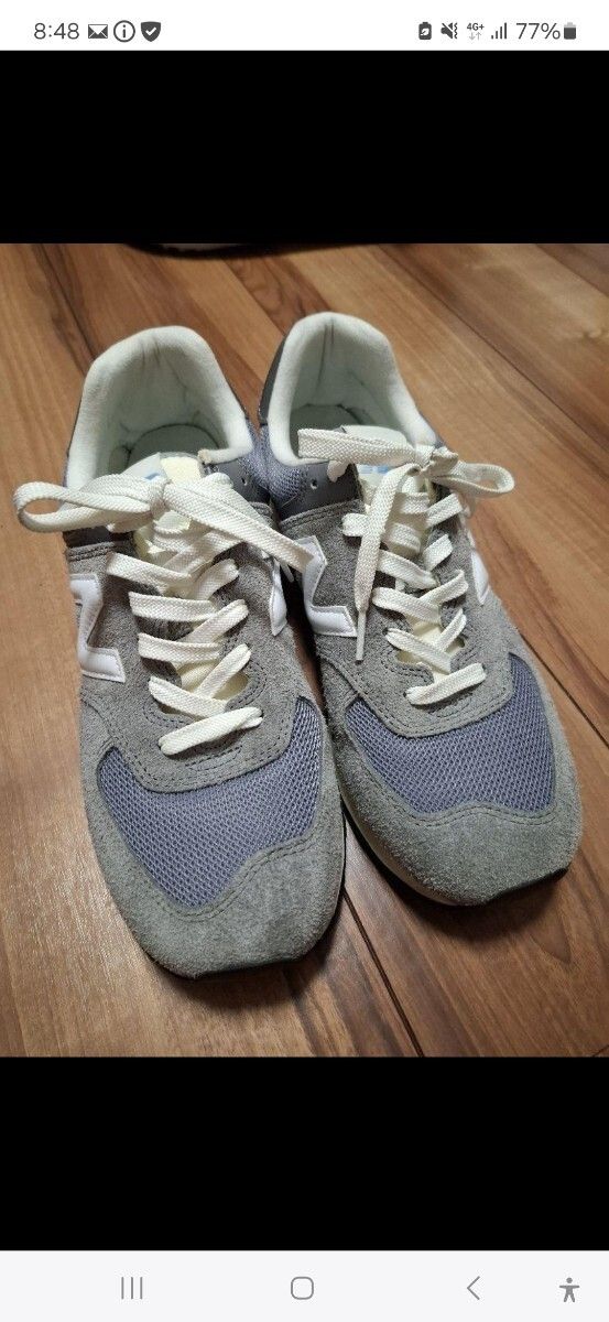 new balance　U574 GRAY(WR2) スニーカー