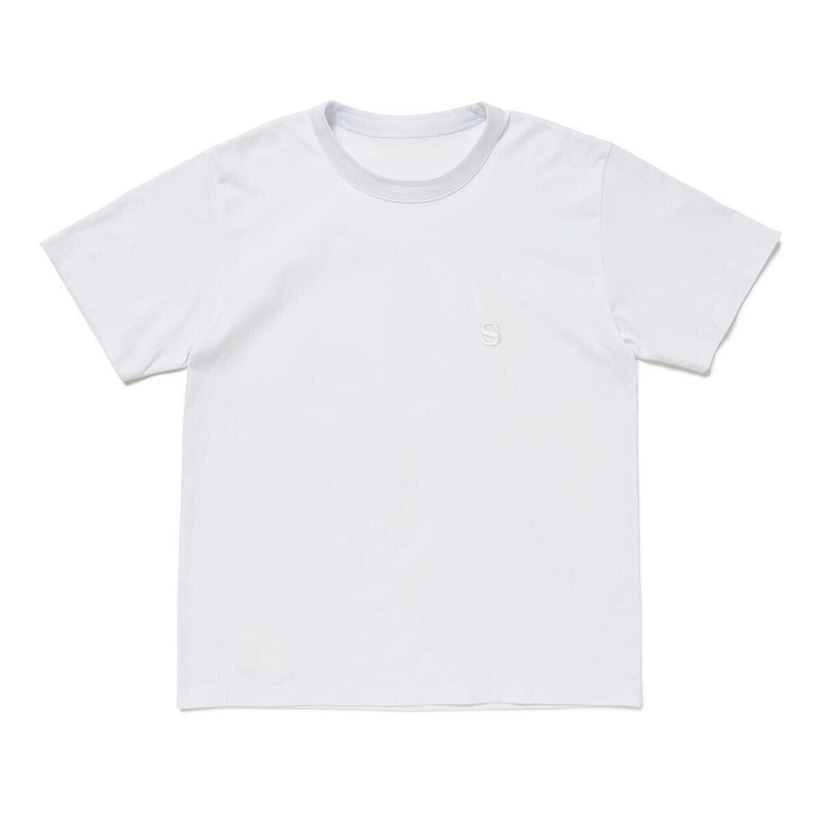 WTAPS x sacai Flock Print T-Shirt White size4(XL) ダブルタップス サカイ 半袖 Tシャツ